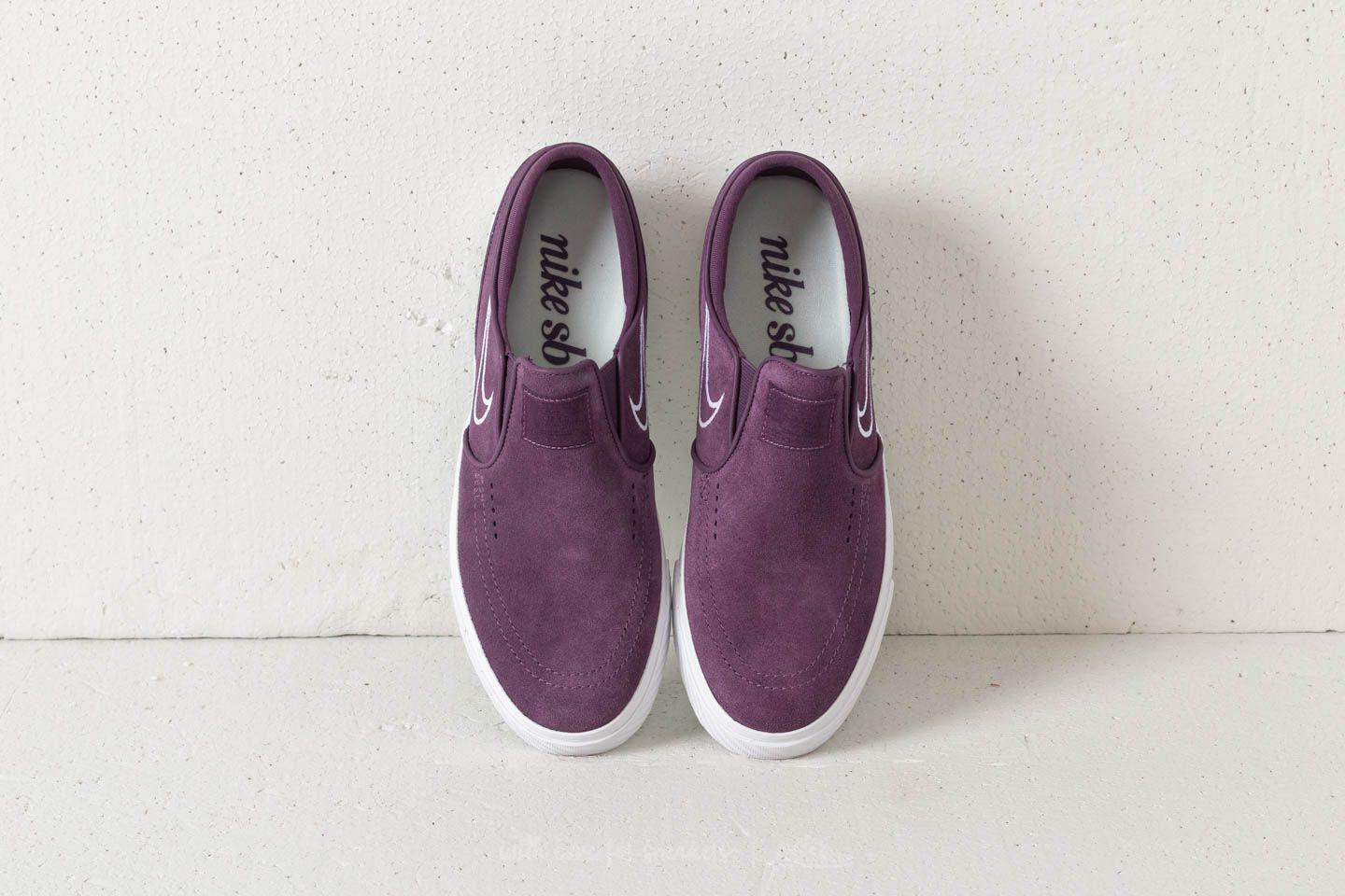 nike sb slip on purple
