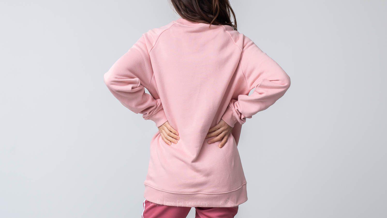 adidas oversized sweatshirt pink