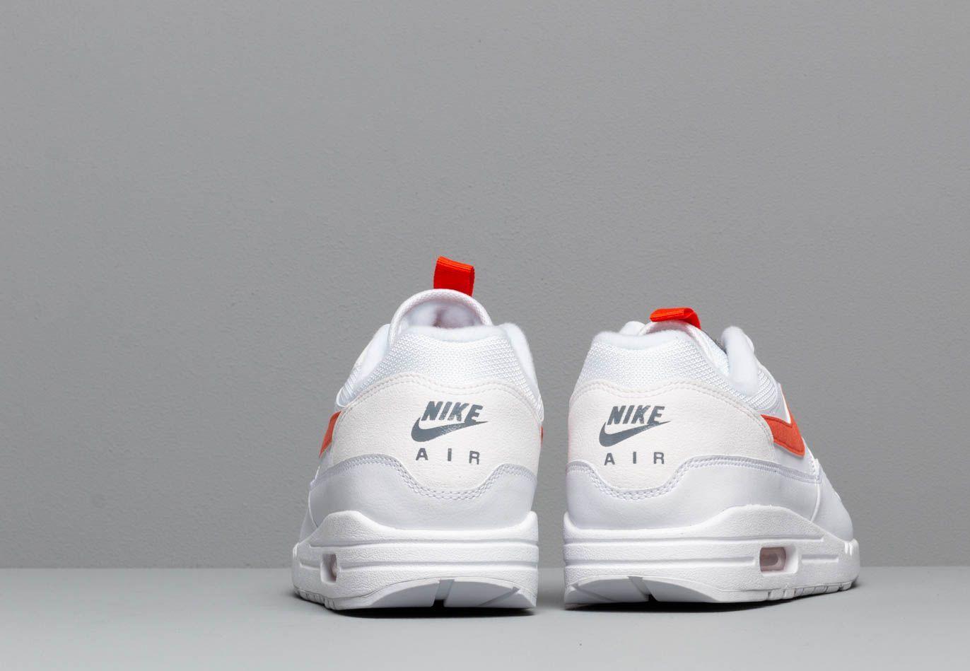 Nike Air Max 1 Se White/ Team Orange for Men - Lyst