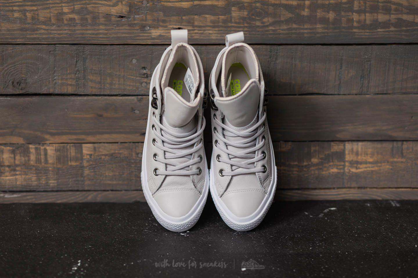 converse waterproof white