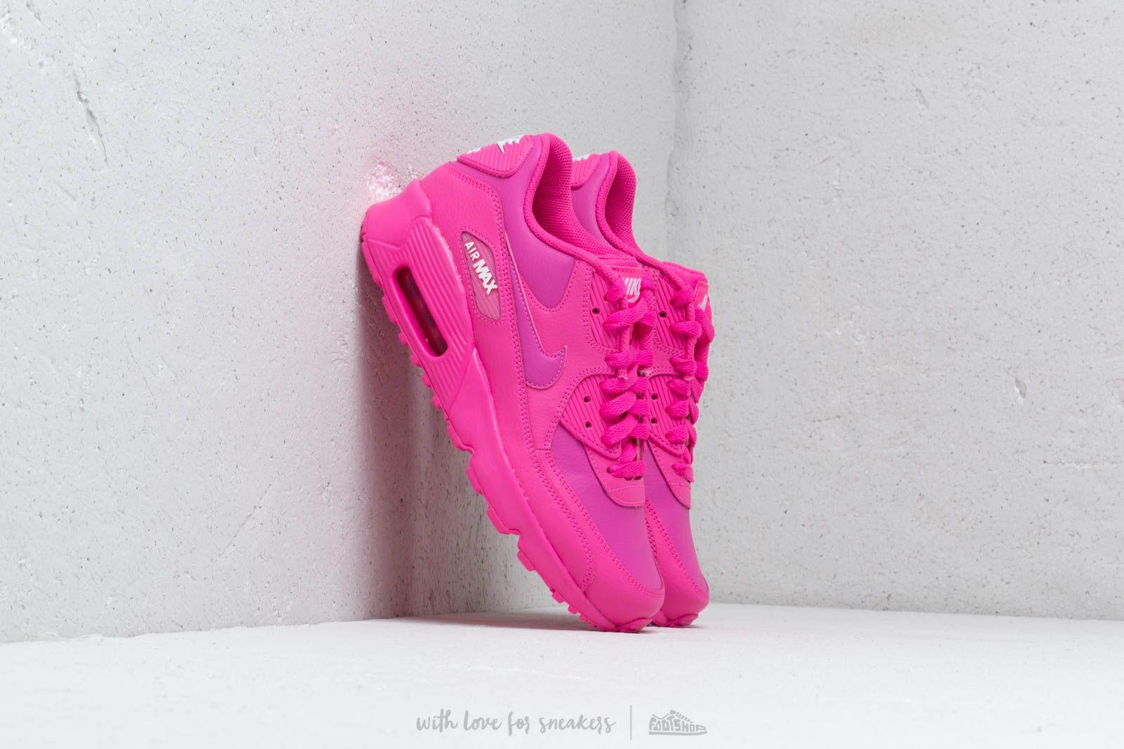 Air Max 90 Ltr (GS) Laser Fuchsia/ Laser Fuchsia-White Nike en coloris  Violet | Lyst