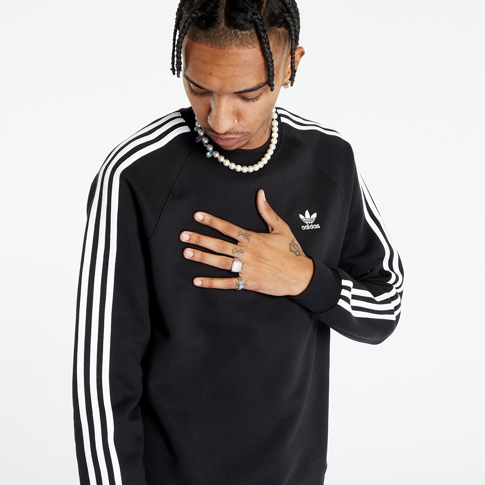 adidas Originals Adidas Adicolor Classics 3-stripes Sweatshirt Black for  Men | Lyst