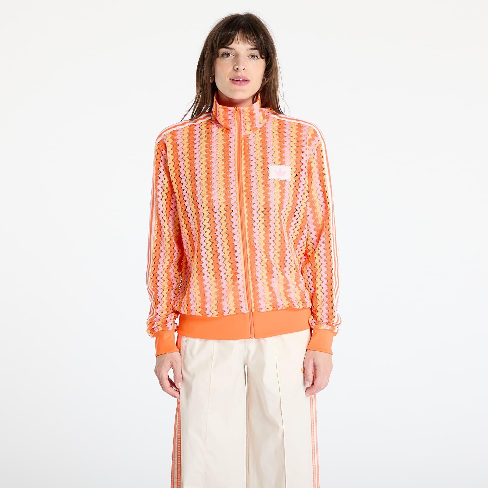 adidas Originals Sweatshirt Summer Glow Firebird Track Top Semi