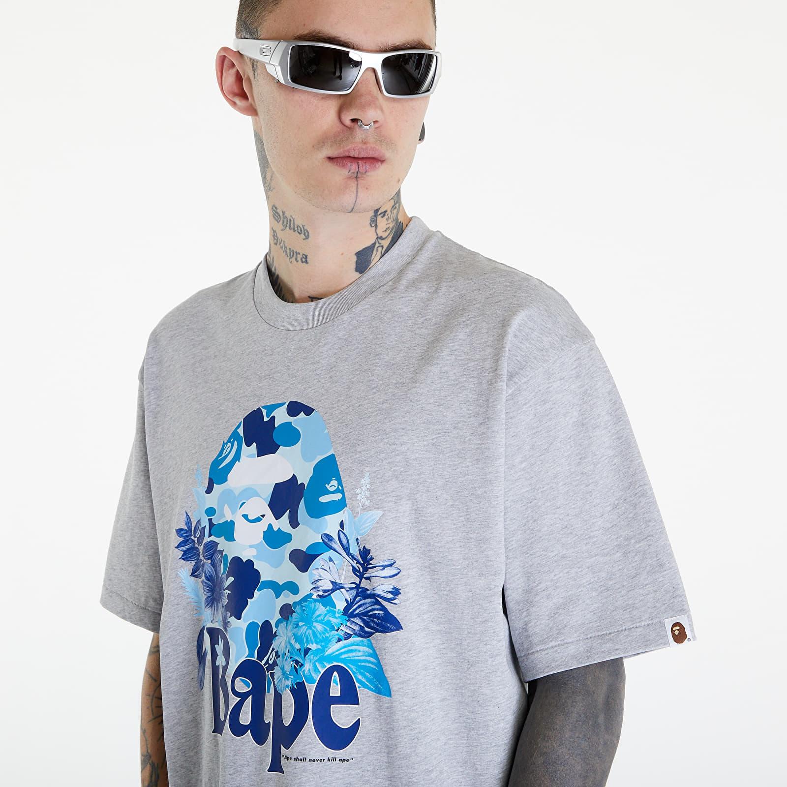 BAPE ABC Camo Big Ape Head Relaxed Tee Black/Green