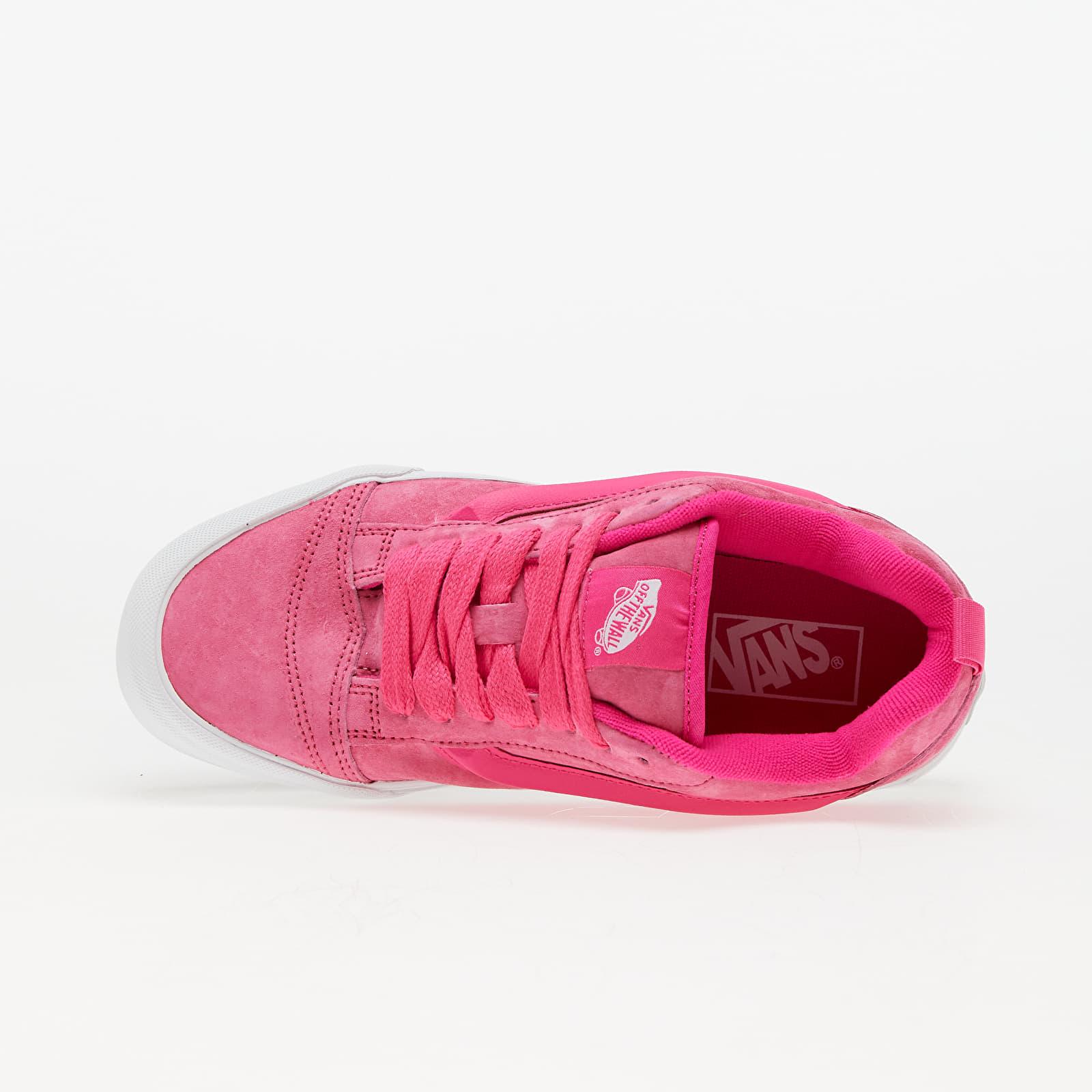 pink glow vans women's