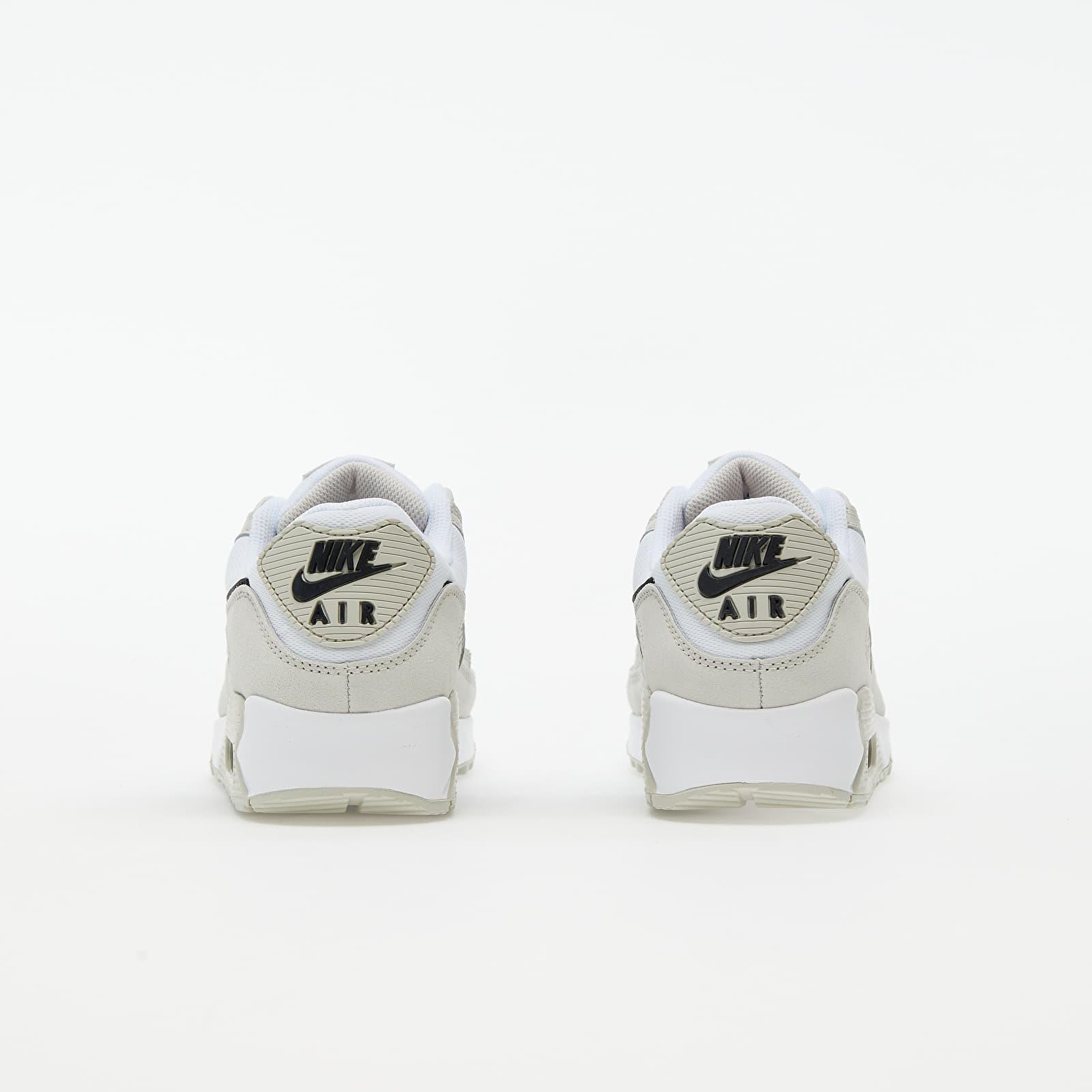 Air Max 90 White/ Black-Light Bone-Team Orange Nike pour homme | Lyst
