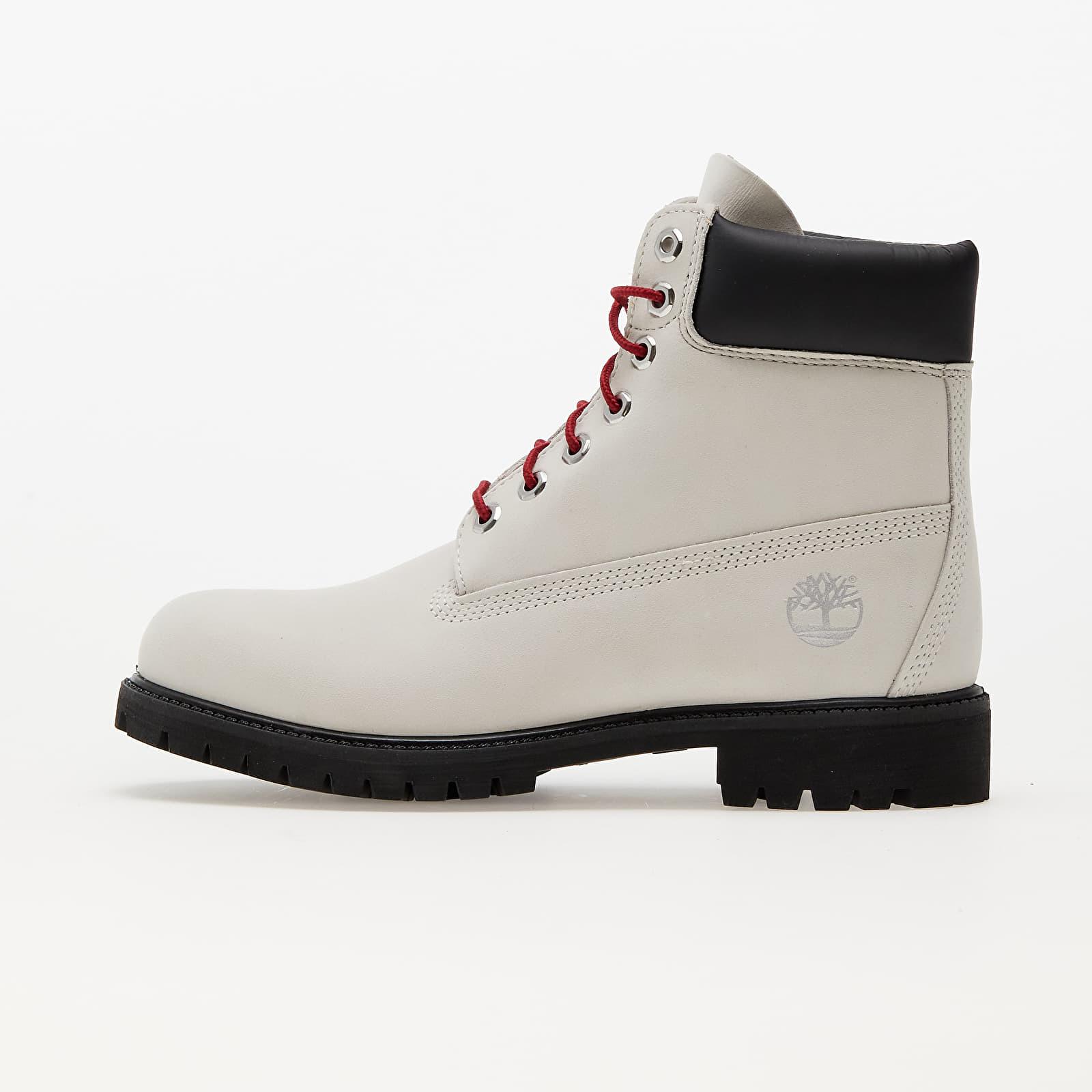 Papa Hollywood rit Timberland 6 Inch Premium Boot Bright White in Black for Men | Lyst