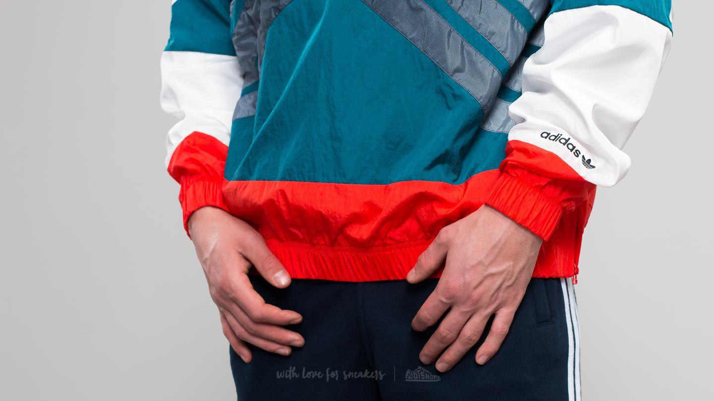 adidas v stripes windbreaker