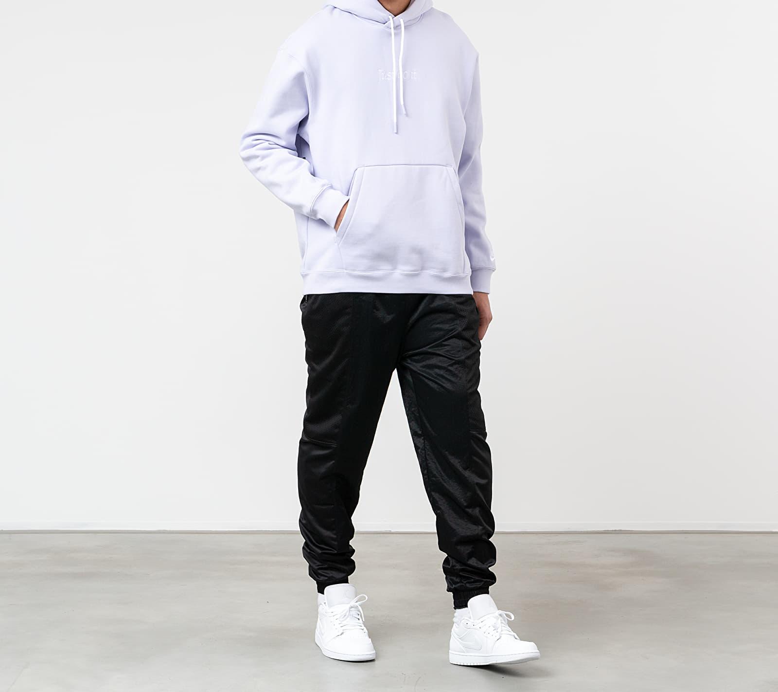 Nike Sportswear Just Do It Pullover Fleece Heavyweight Hoodie Lavender Mist/  White in Purple for Men | Lyst