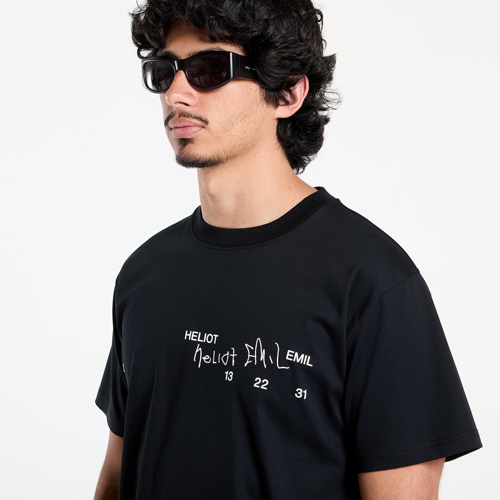 HELIOT EMIL◆XYLEM T-SHIRT コットン レギュラーフィット HELIOT EMIL Xylem Cotton T-shirt | White | FARFETCH JO