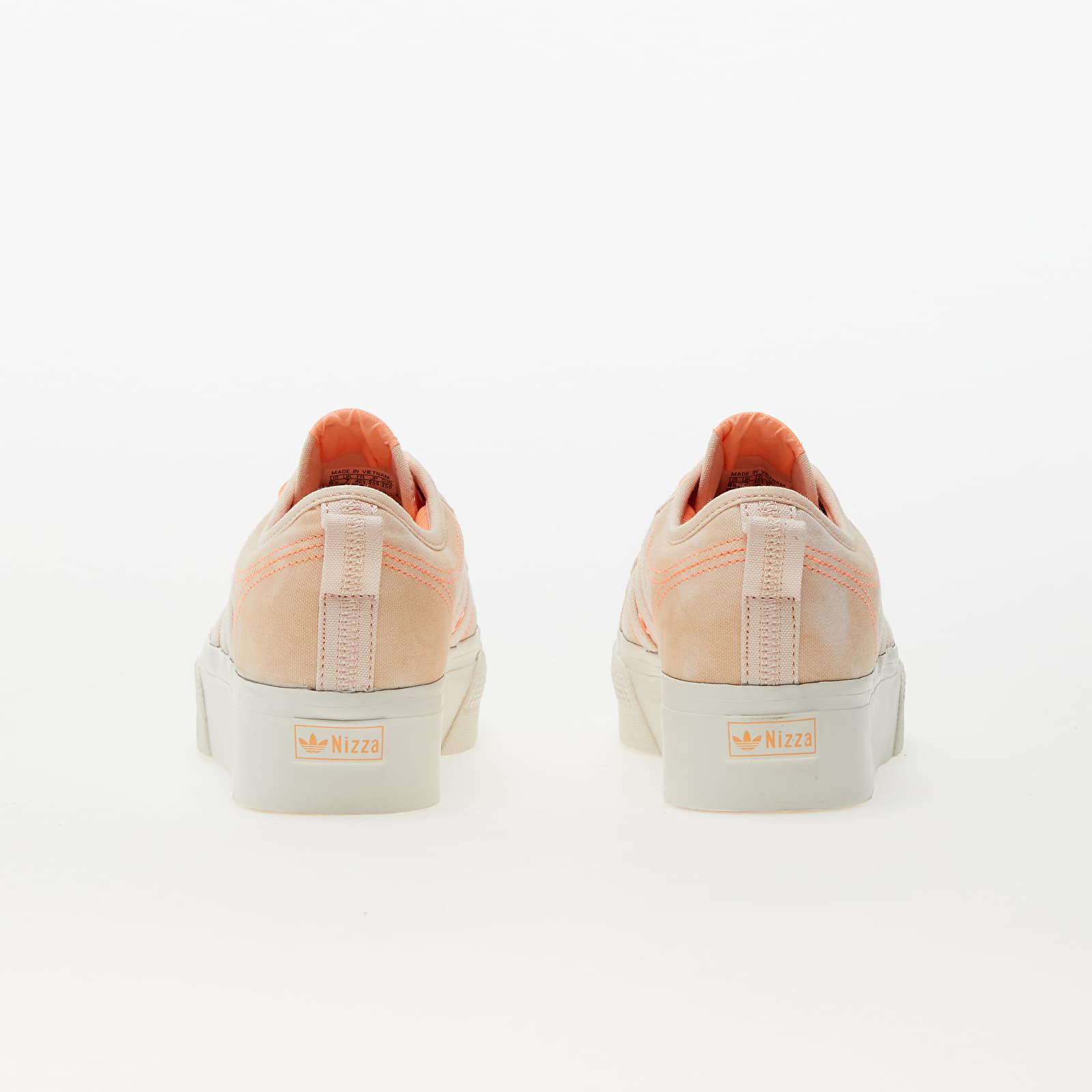 adidas Originals Adidas Nizza Platform W Bliss Orange/ Bliss Orange/ Off  White in Pink | Lyst