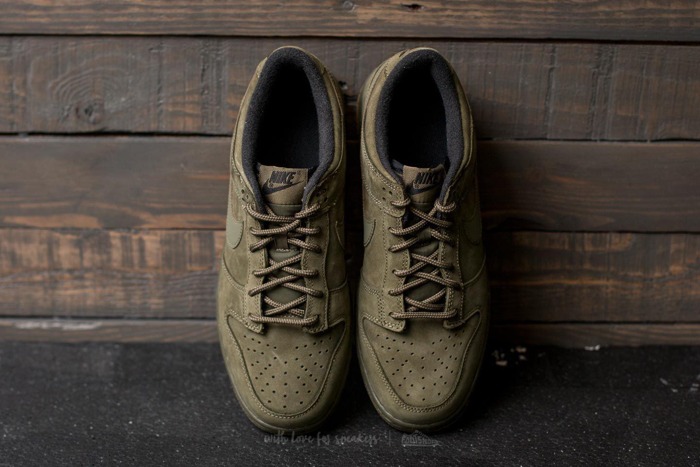 Nike Dunk Low Winter Premium Medium Olive/ Olive in Green for Men |