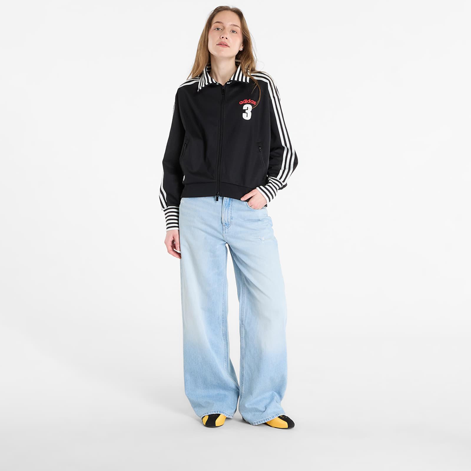 adidas Originals Sweatshirt Adidas Vintage Bb Tt Striped Rib Track