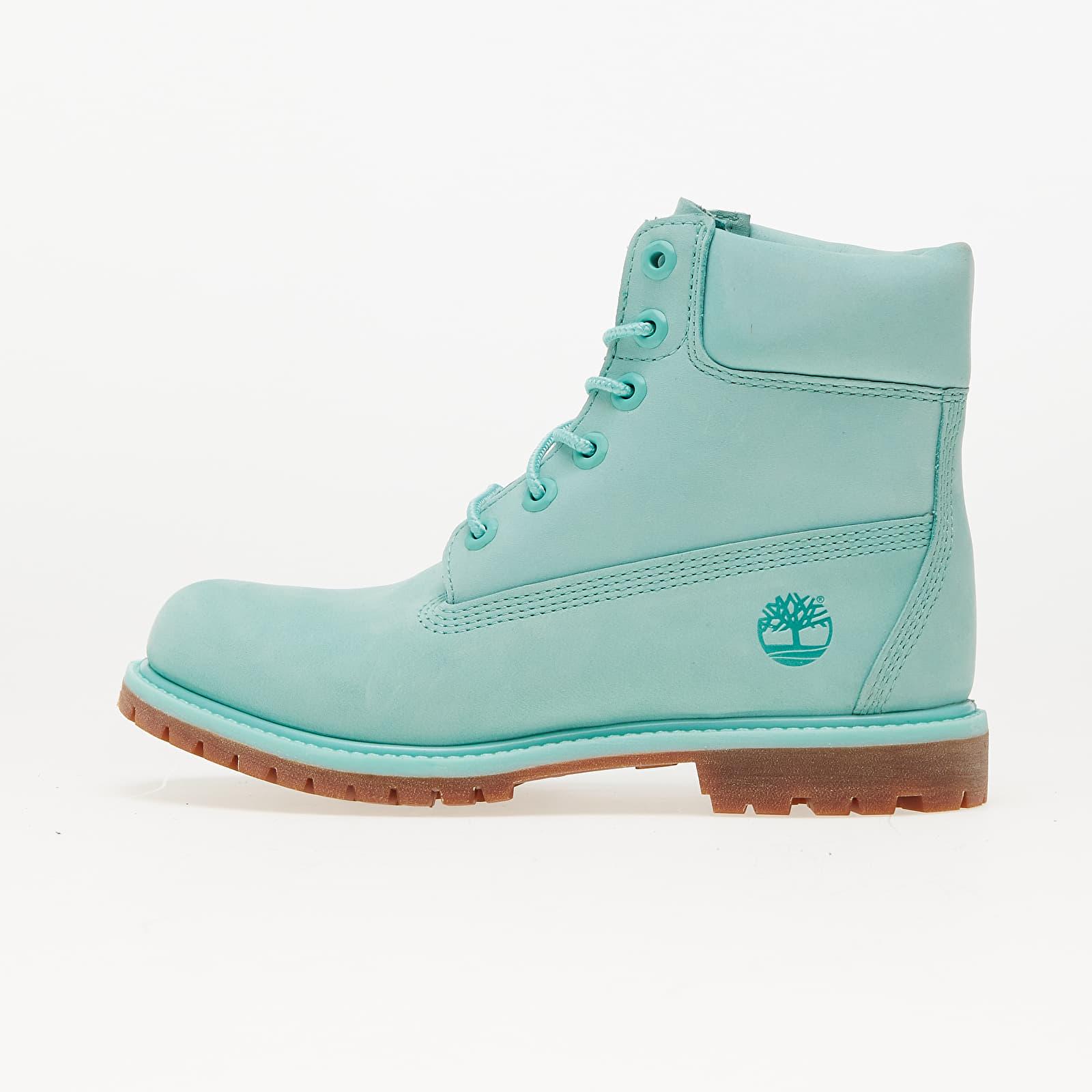 Timberland 6 Inch Lace Up Waterproof Boot Light Nubuk in Blue | Lyst