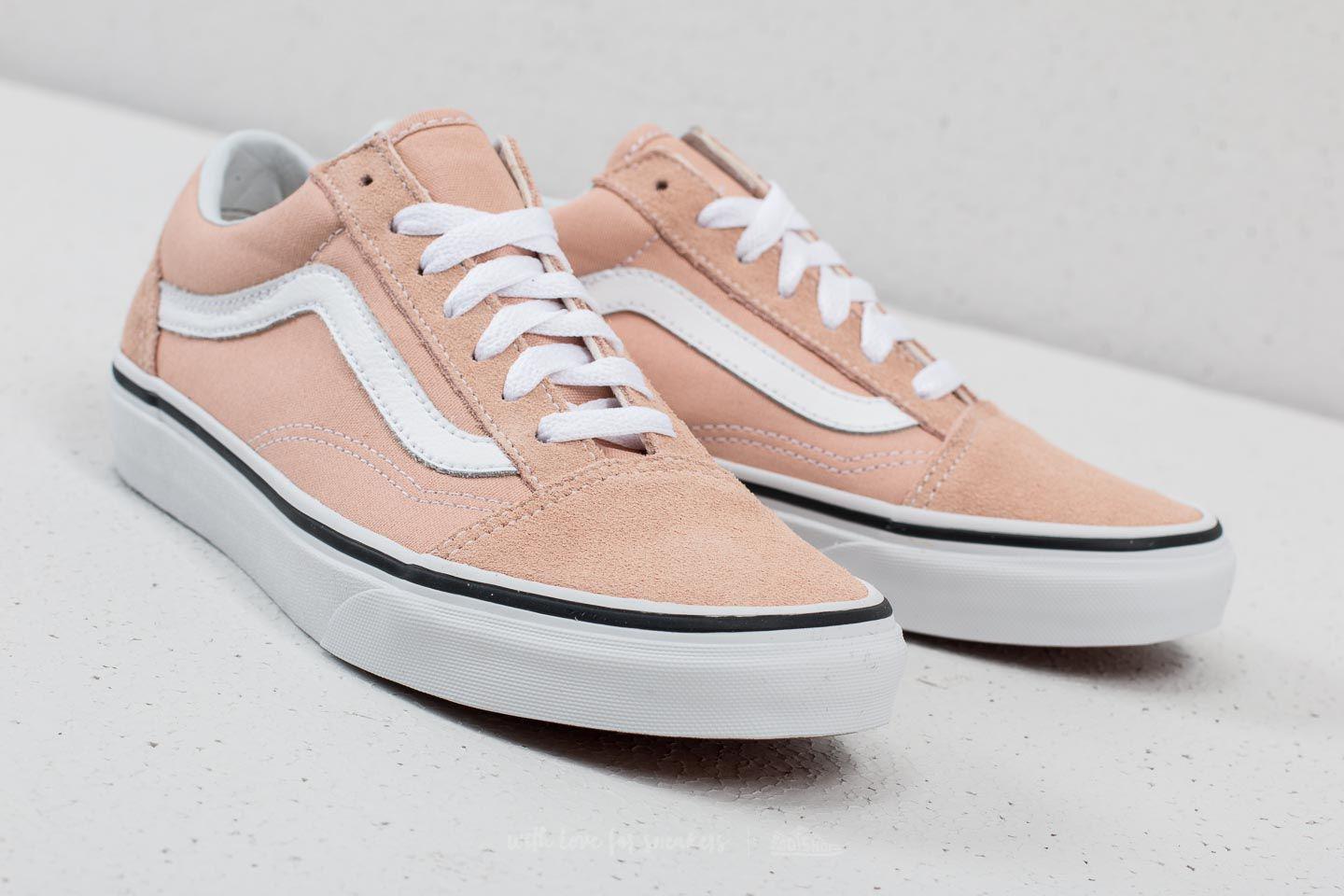 vans old skool frappe true white