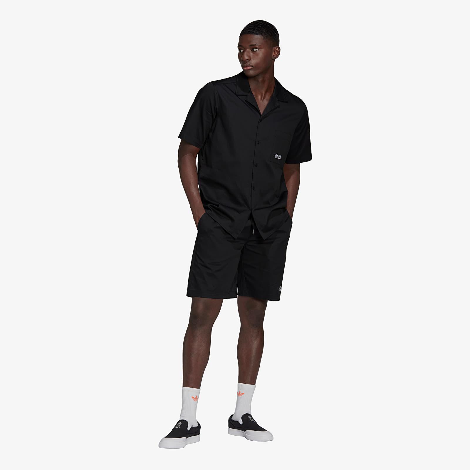 adidas Originals Twill Shirt in Black for Men | Lyst
