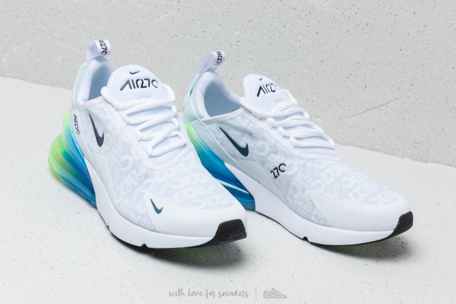 nike air max 270 white white white