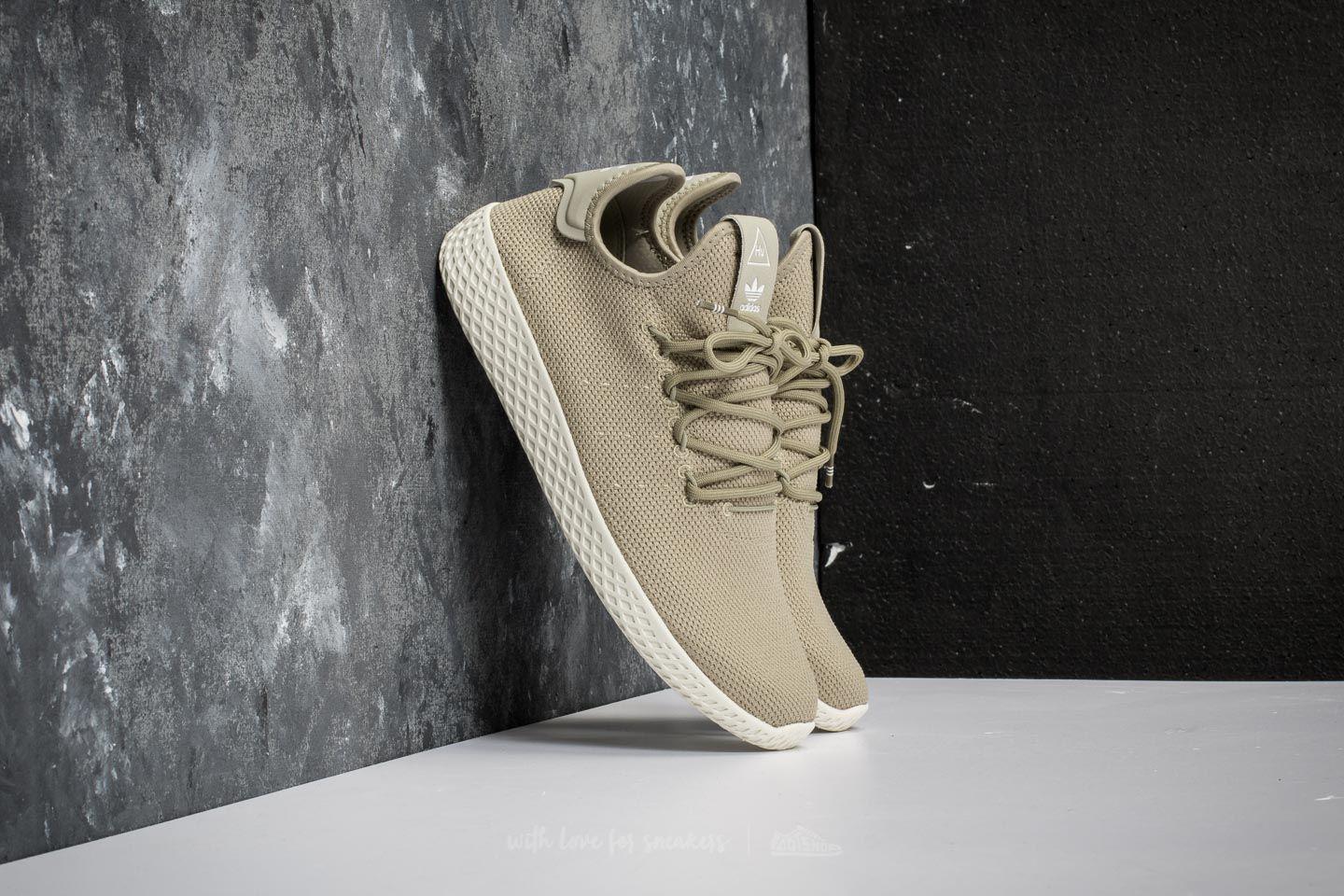 adidas Originals Rubber Adidas Pharrell Williams Tennis Hu Tech Beige/ Tech  Beige/ Chalk White in Natural for Men | Lyst