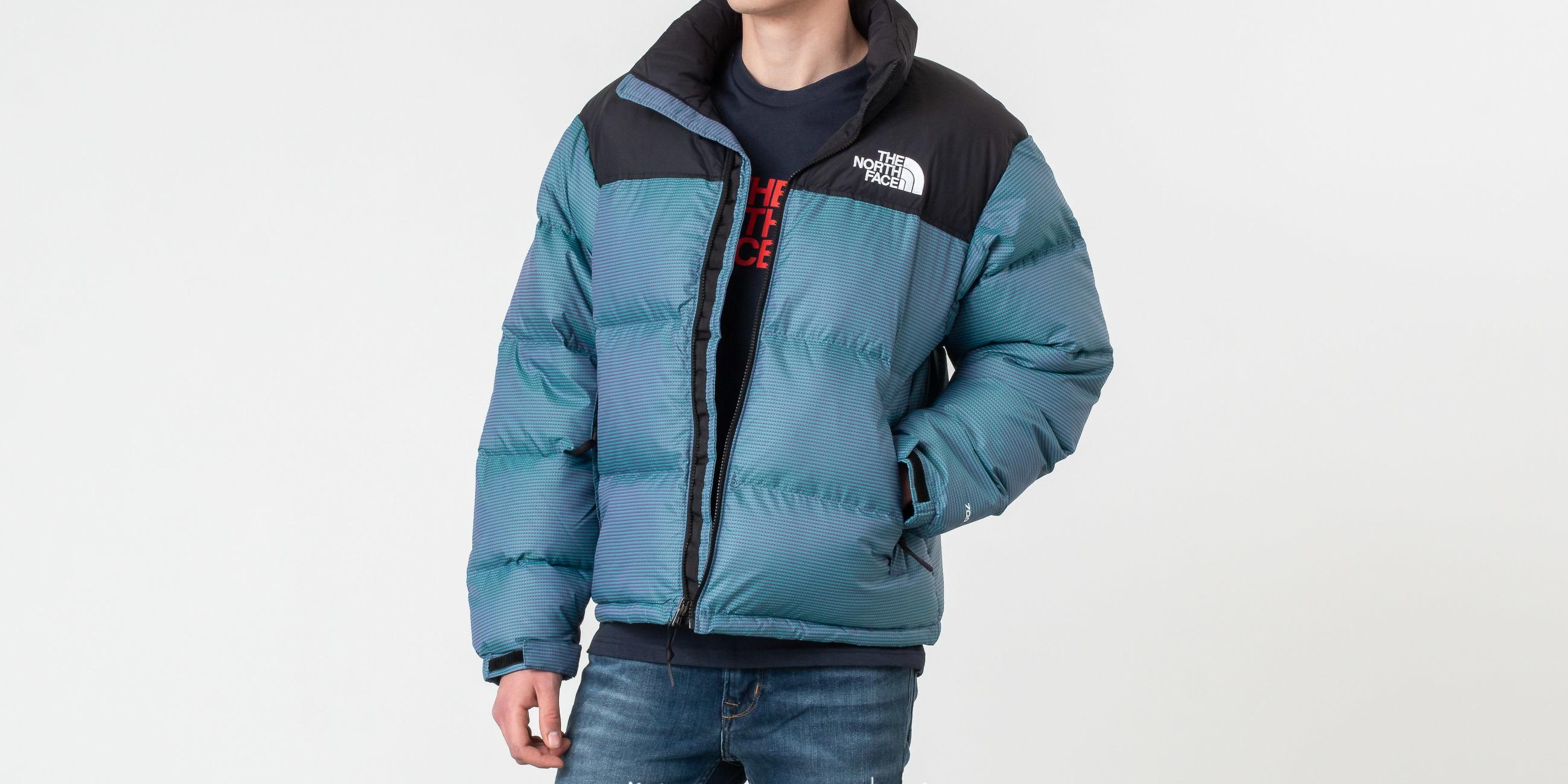 doudoune north face multicolore