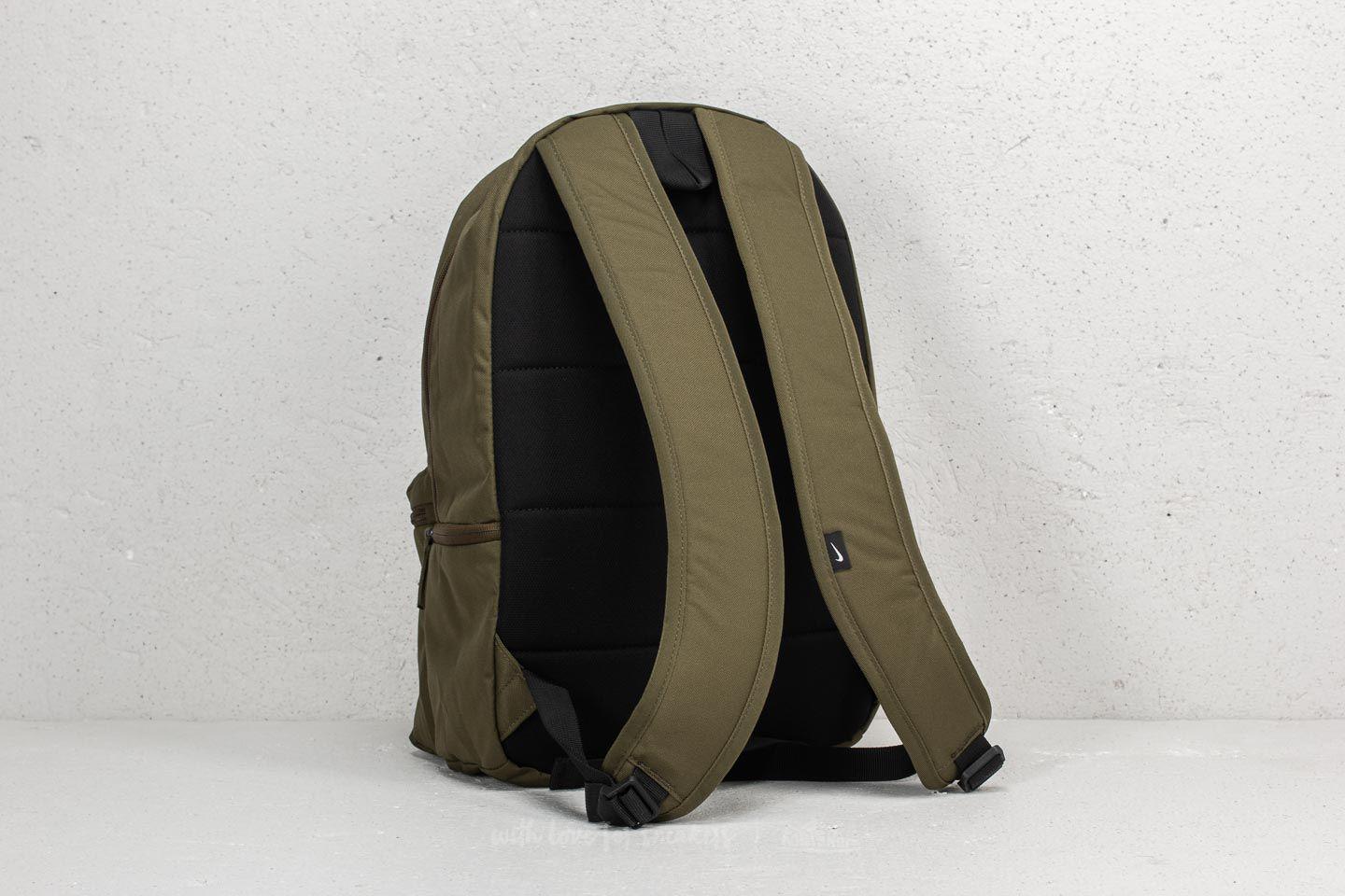 Nike Heritage Backpack Olive/ Black in Green for Men | Lyst