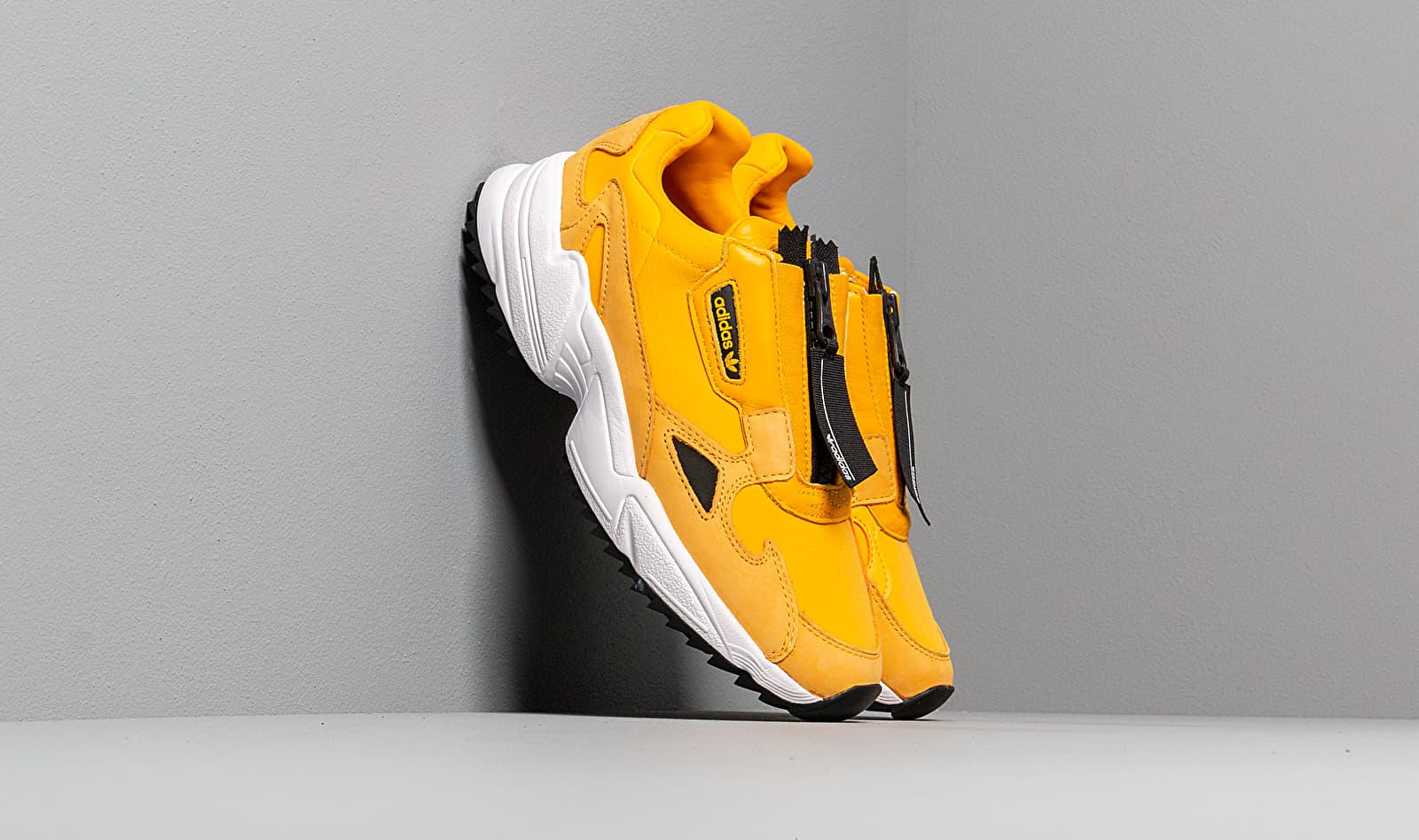 adidas falcon zip jaune