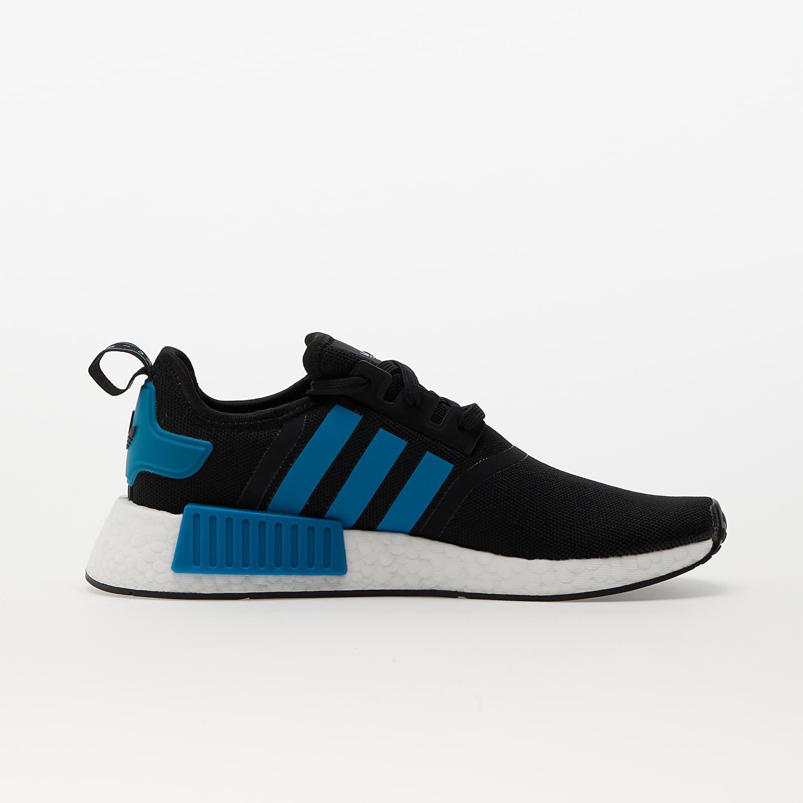 adidas Originals Adidas Nmd_r1 Core Black/ Active Teal/ Ftw White in Blue  for Men | Lyst