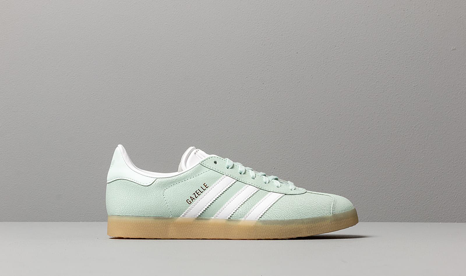 adidas gazelle mint green