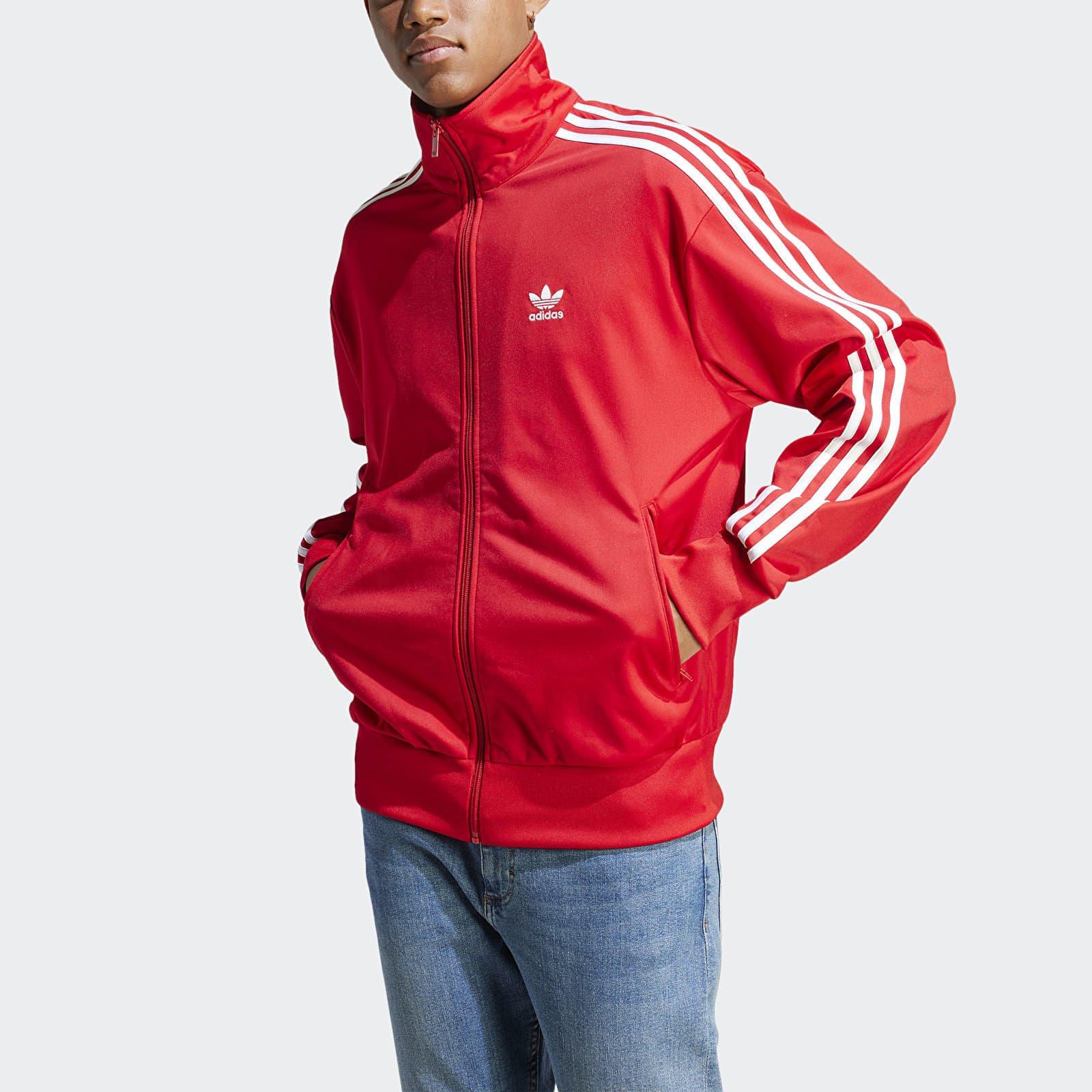 adidas Originals Adicolor Classics Firebird Track Jacket in Red for Men Lyst