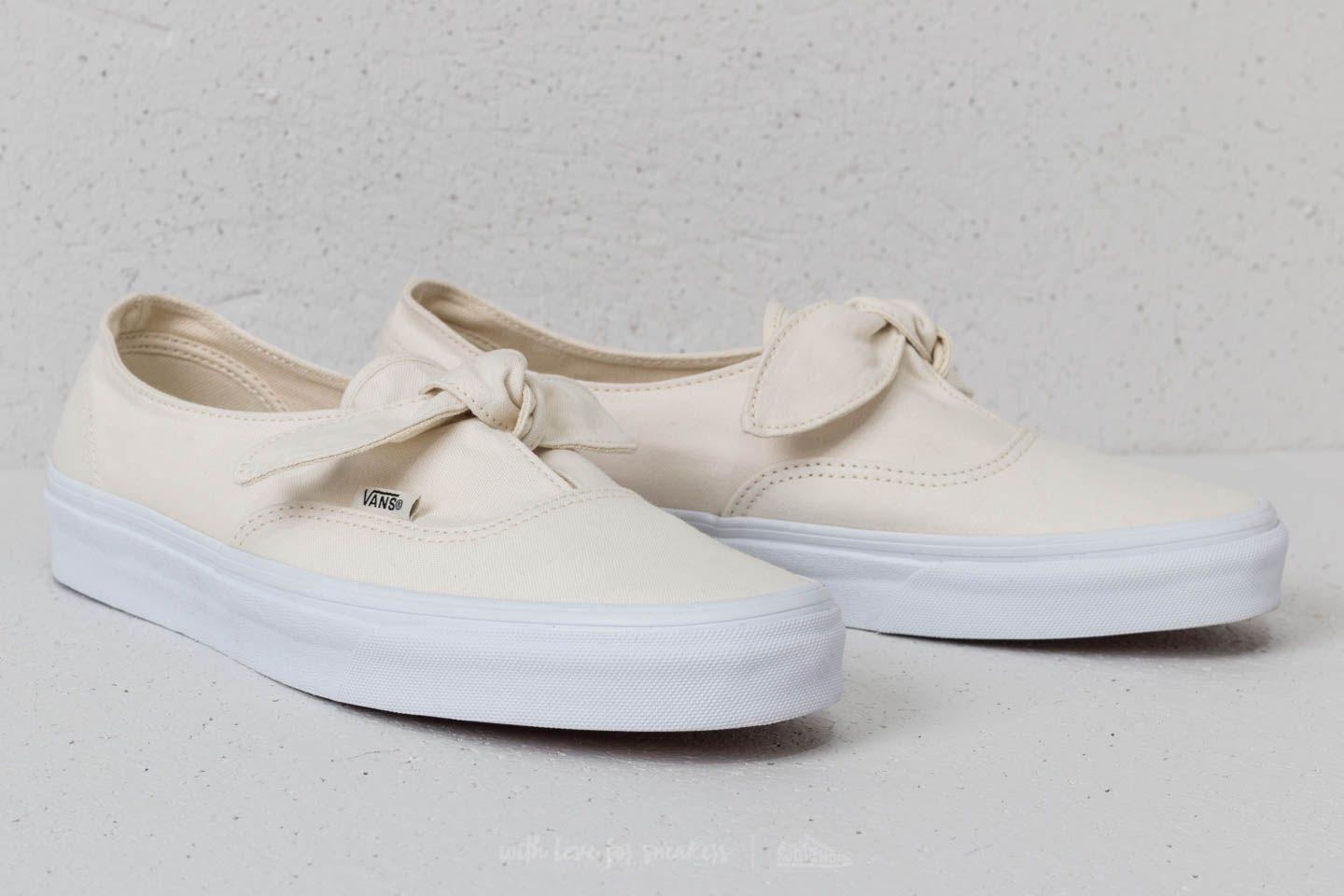 vans canvas knotted