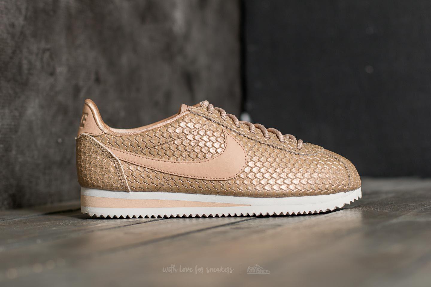 nike cortez beige