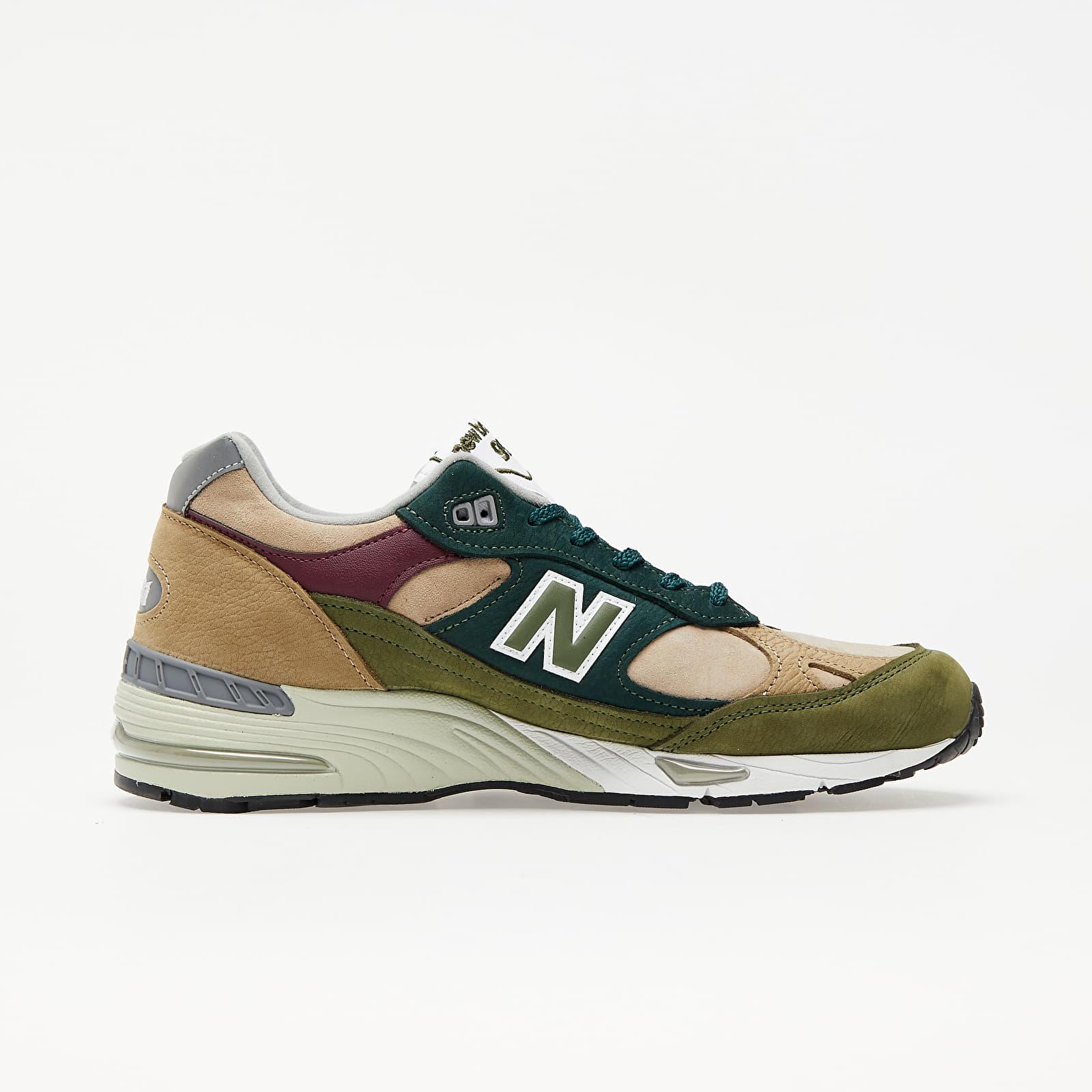 green and tan new balance