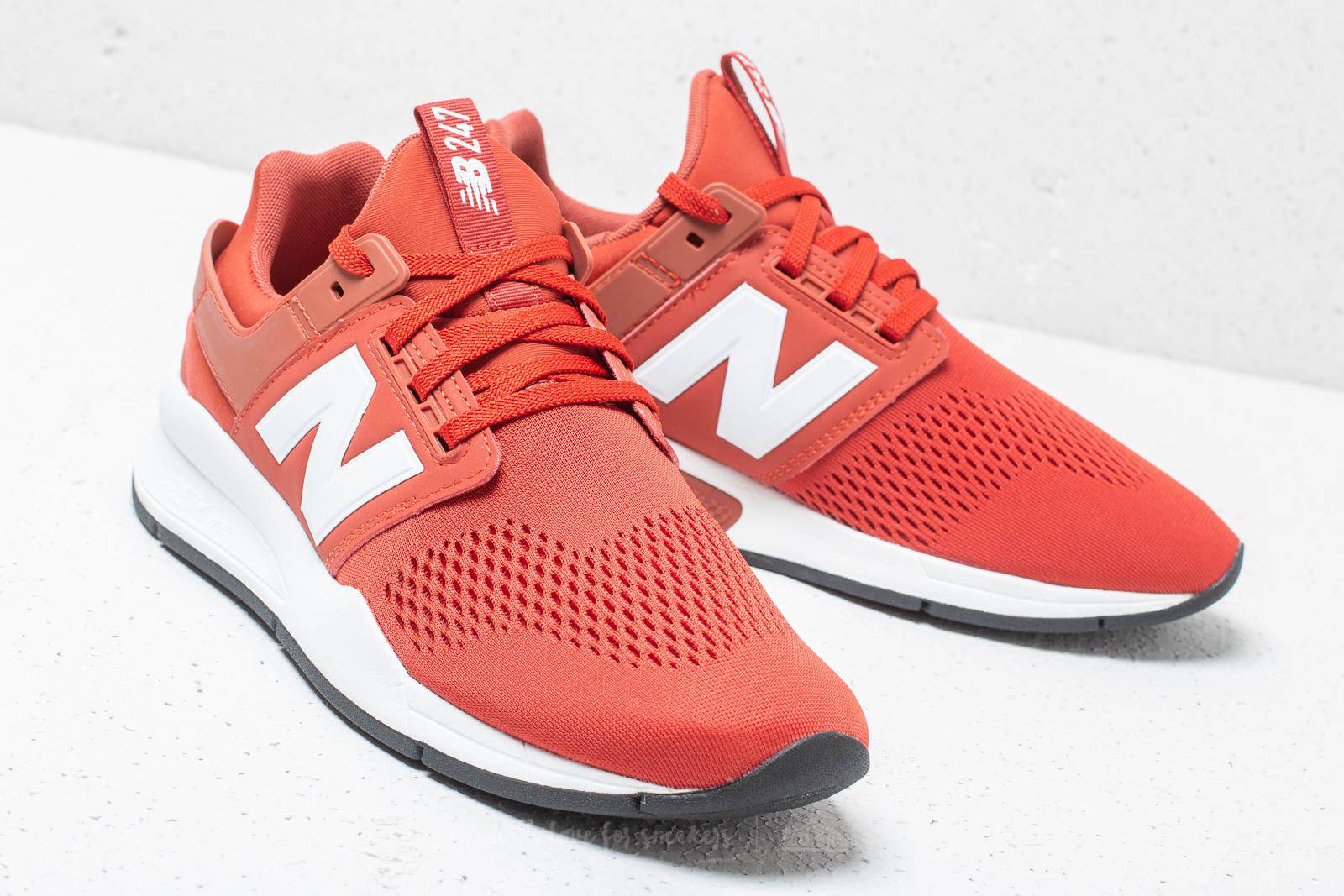 new balance 247 red white