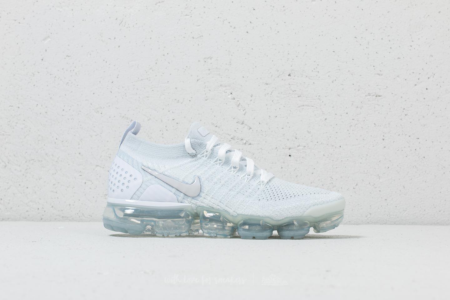 vapormax flyknit 2 white vast grey