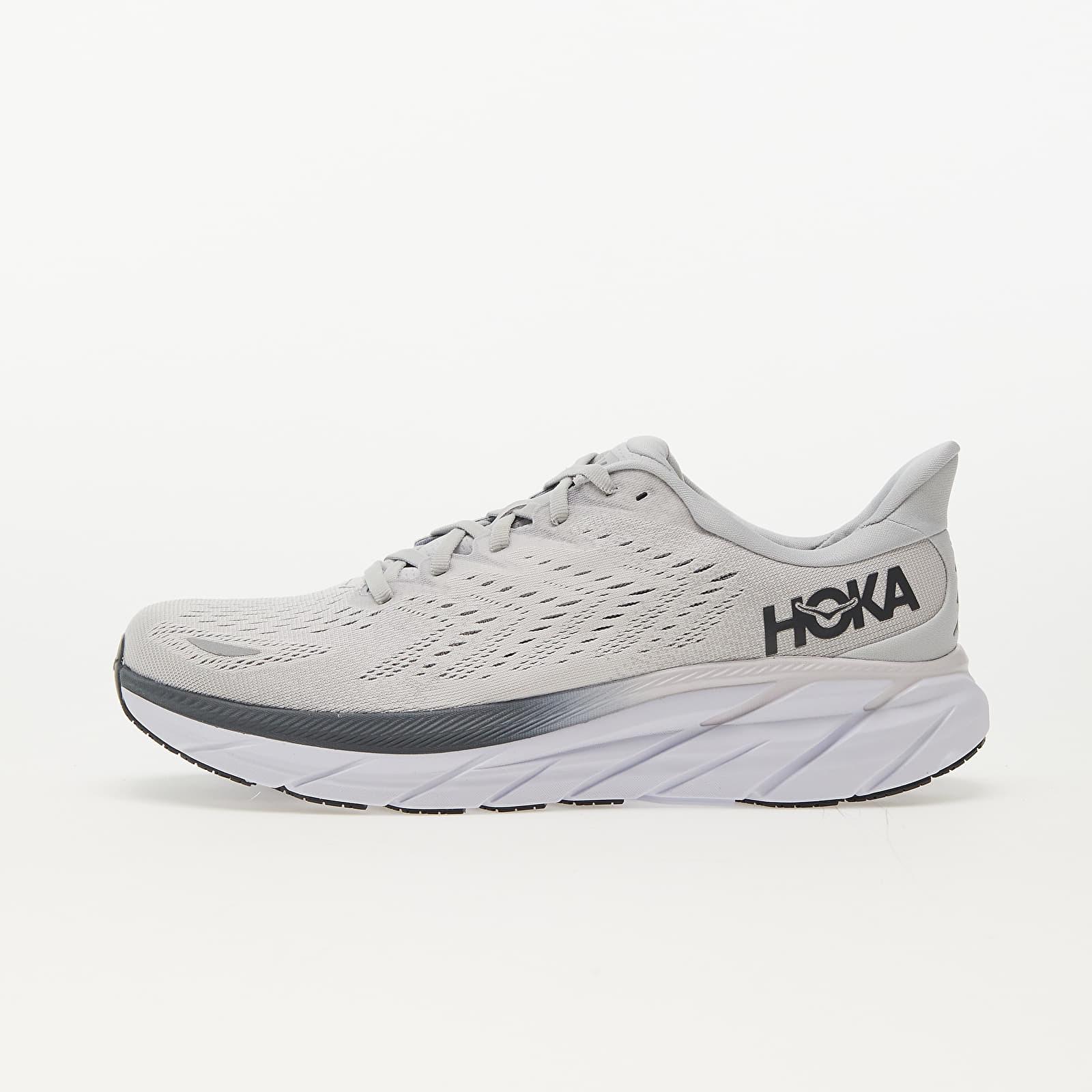 Hoka One One M Clifton 8 Lunar Rock/ Nimbus Cloud in White for Men Lyst