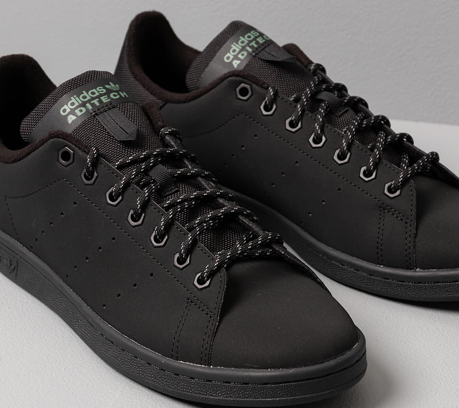 adidas Originals Adidas Stan Smith Core Black/ Core Black/ Trace Green for  Men | Lyst