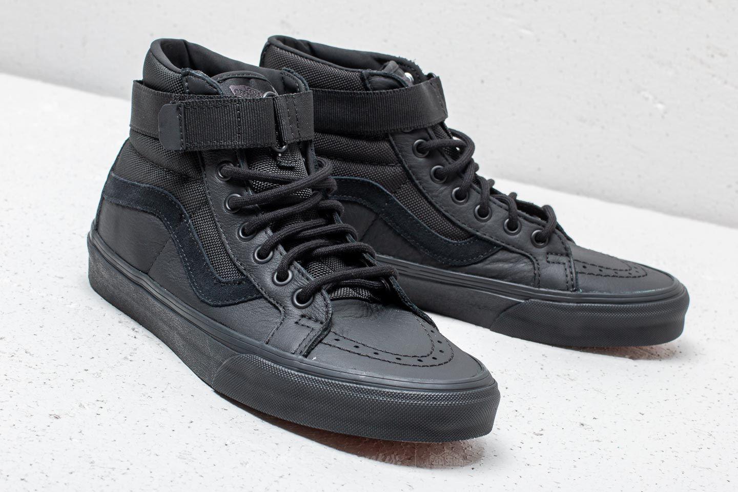 Vans sk8 hi mte ballistic black sales