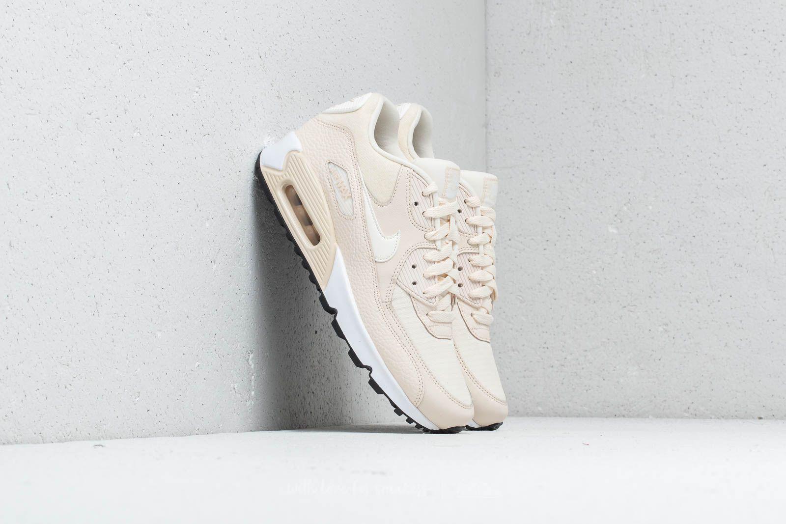 Oxide congestion In time Nike Wmns Air Max 90 Light Cream/ Sail-black | Lyst