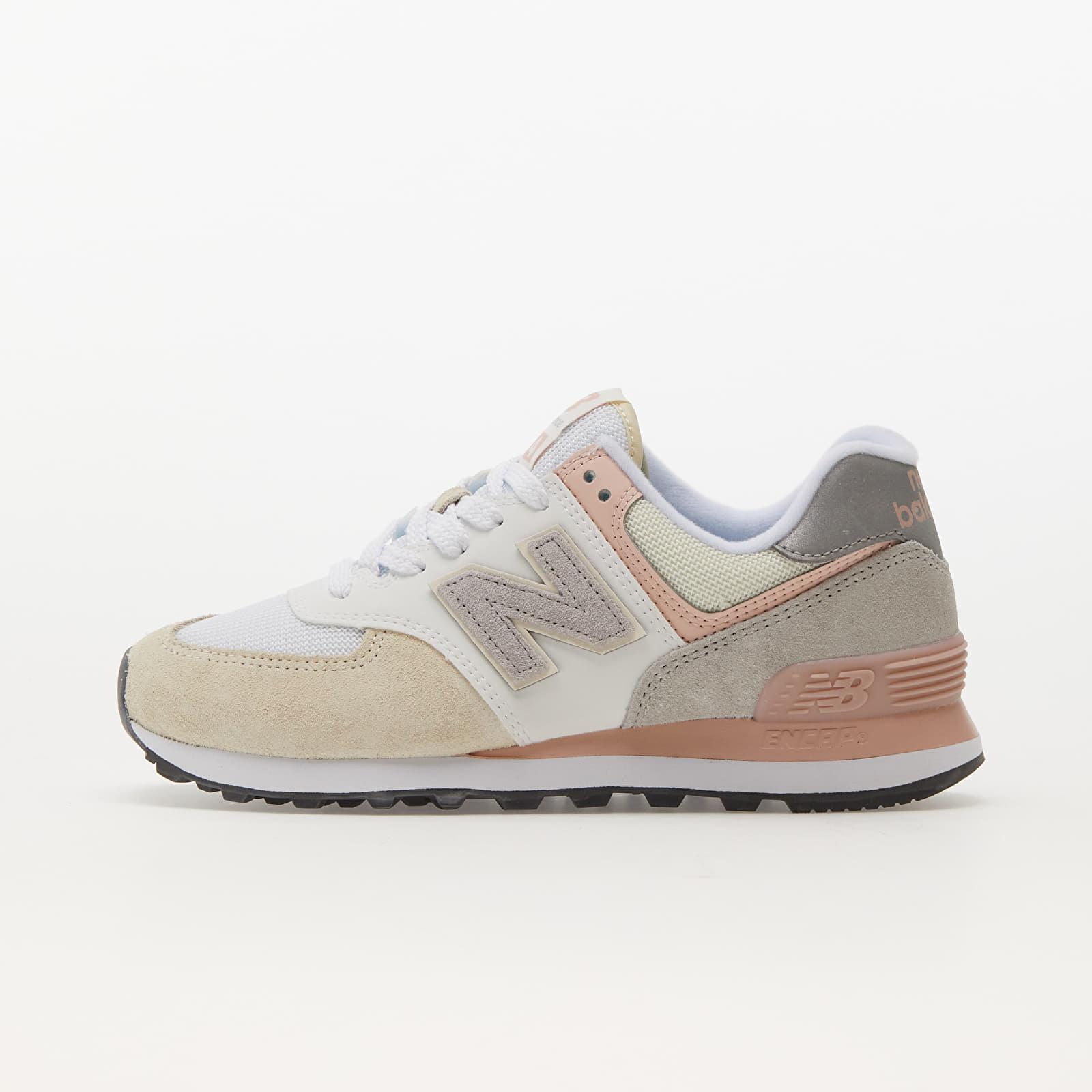 New Balance 574 Arctic Grey in White | Lyst