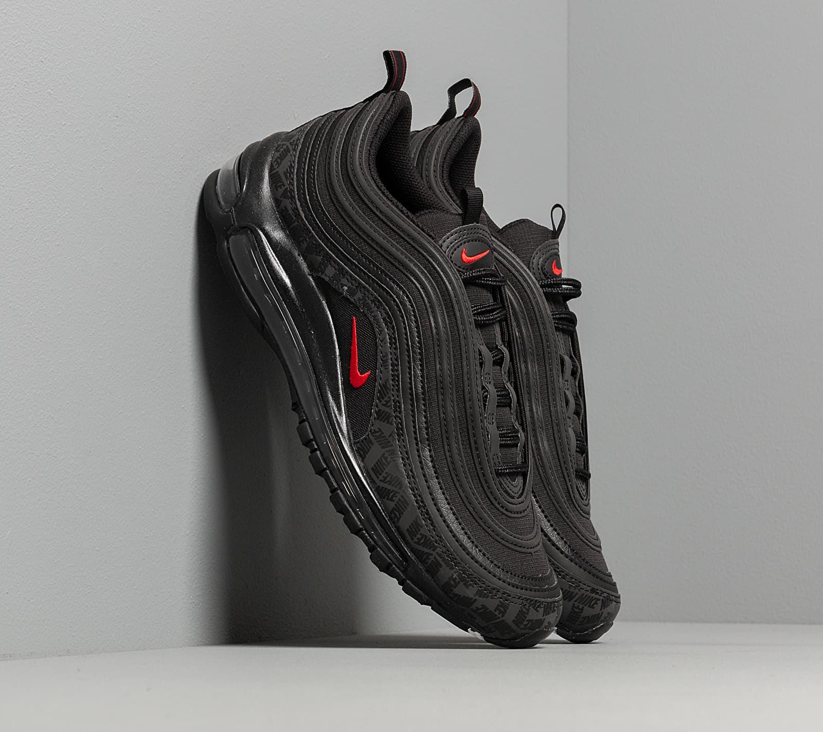 Nike Leather Air Max 97 in Black for Men - Lyst