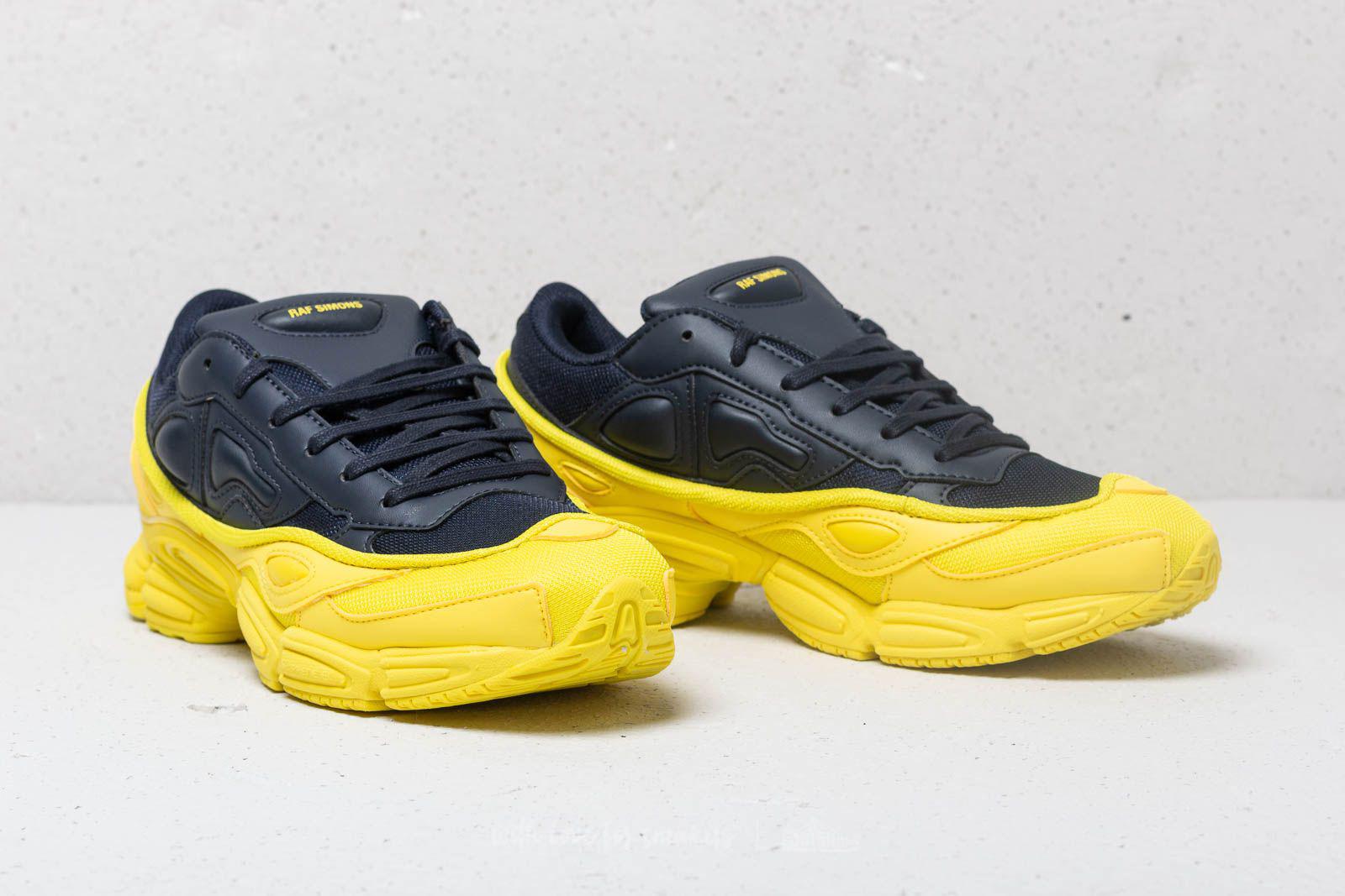 adidas ozweego raf simons bright yellow night navy