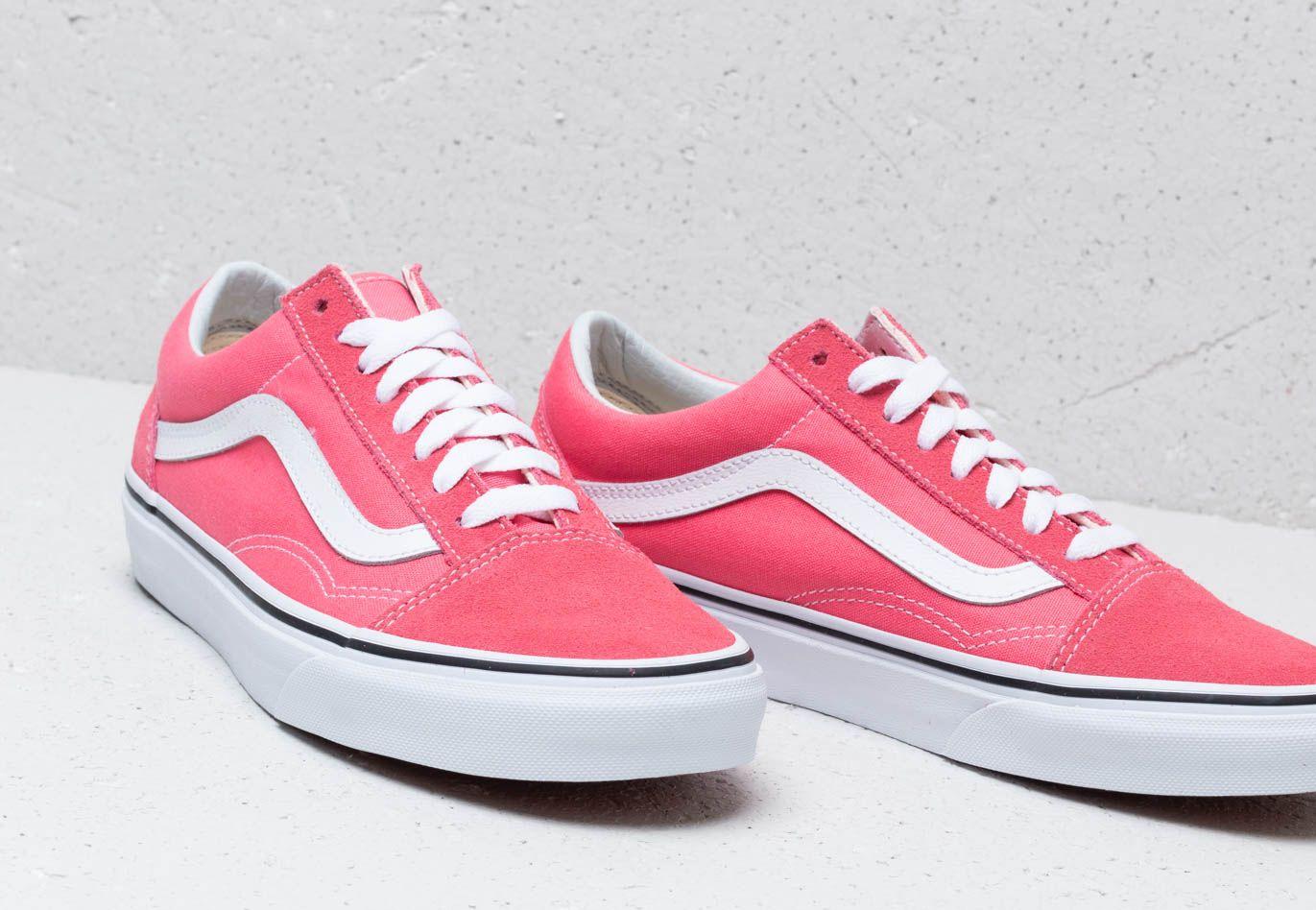 strawberry pink old skool vans