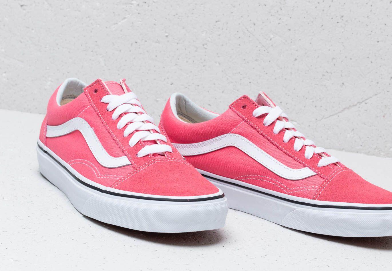 strawberry pink vans