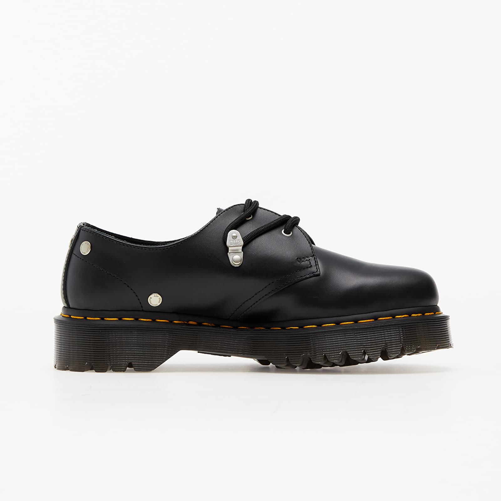 Dr. Martens 1461 Bex Stud Black Fine Haircell | Lyst