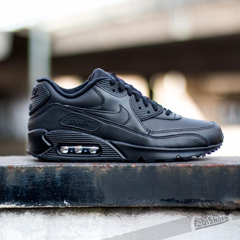 air max 90 all black leather