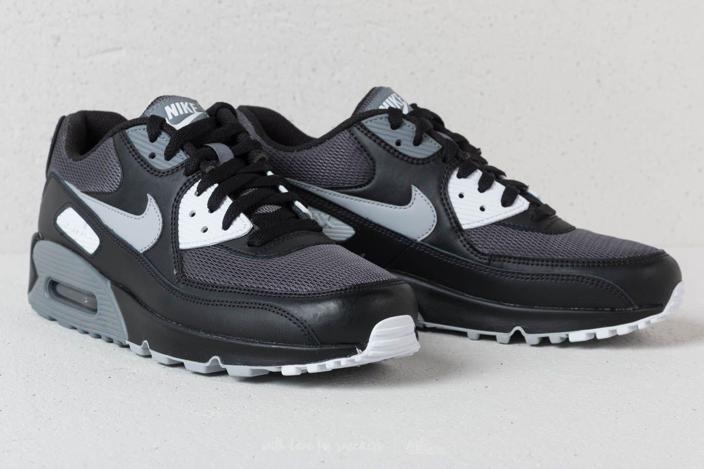 air max 90 essential black wolf grey