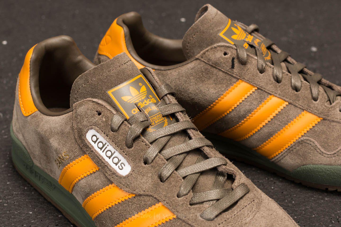 adidas jeans green and yellow