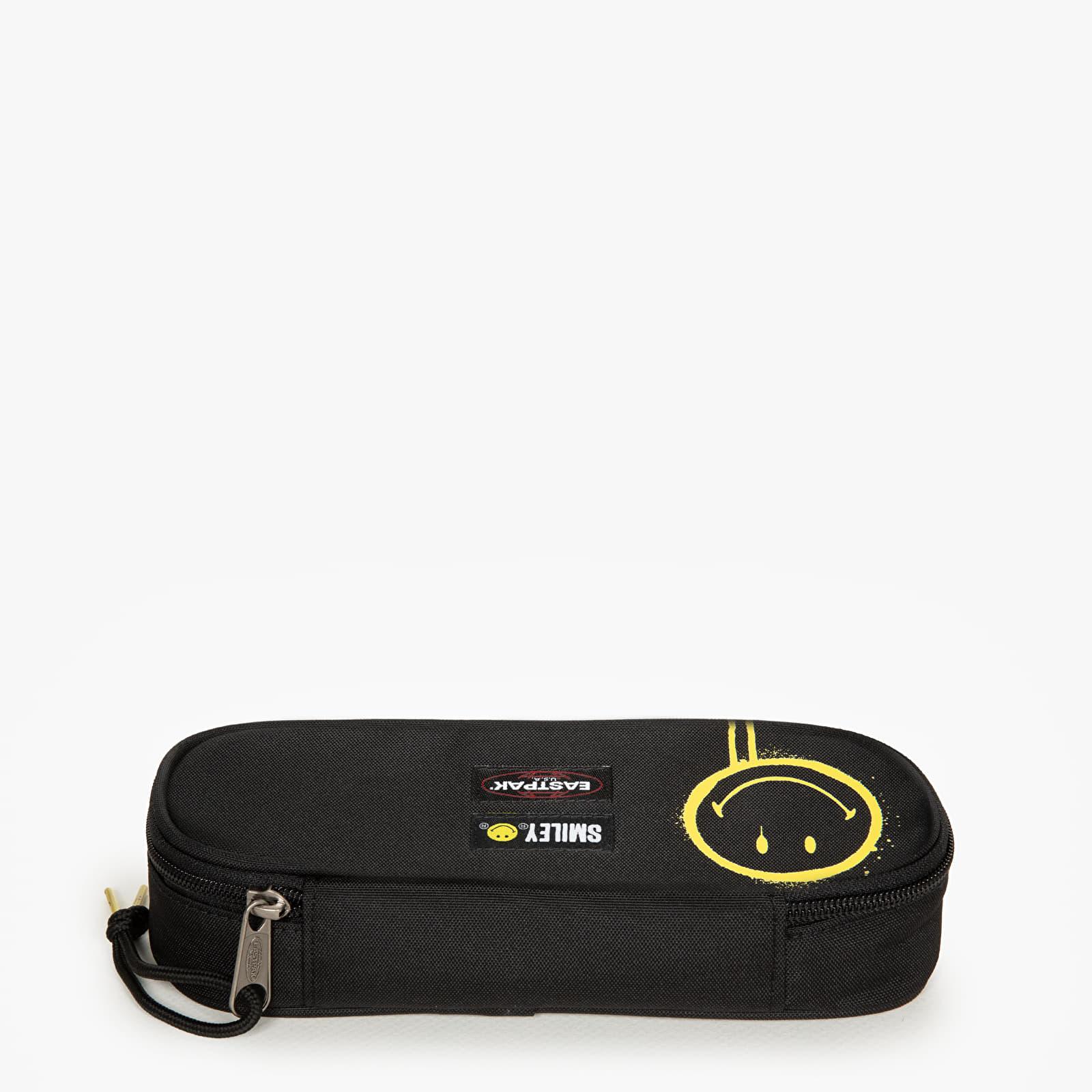 Eastpak Oval Single Smiley Graffiti Black | Lyst