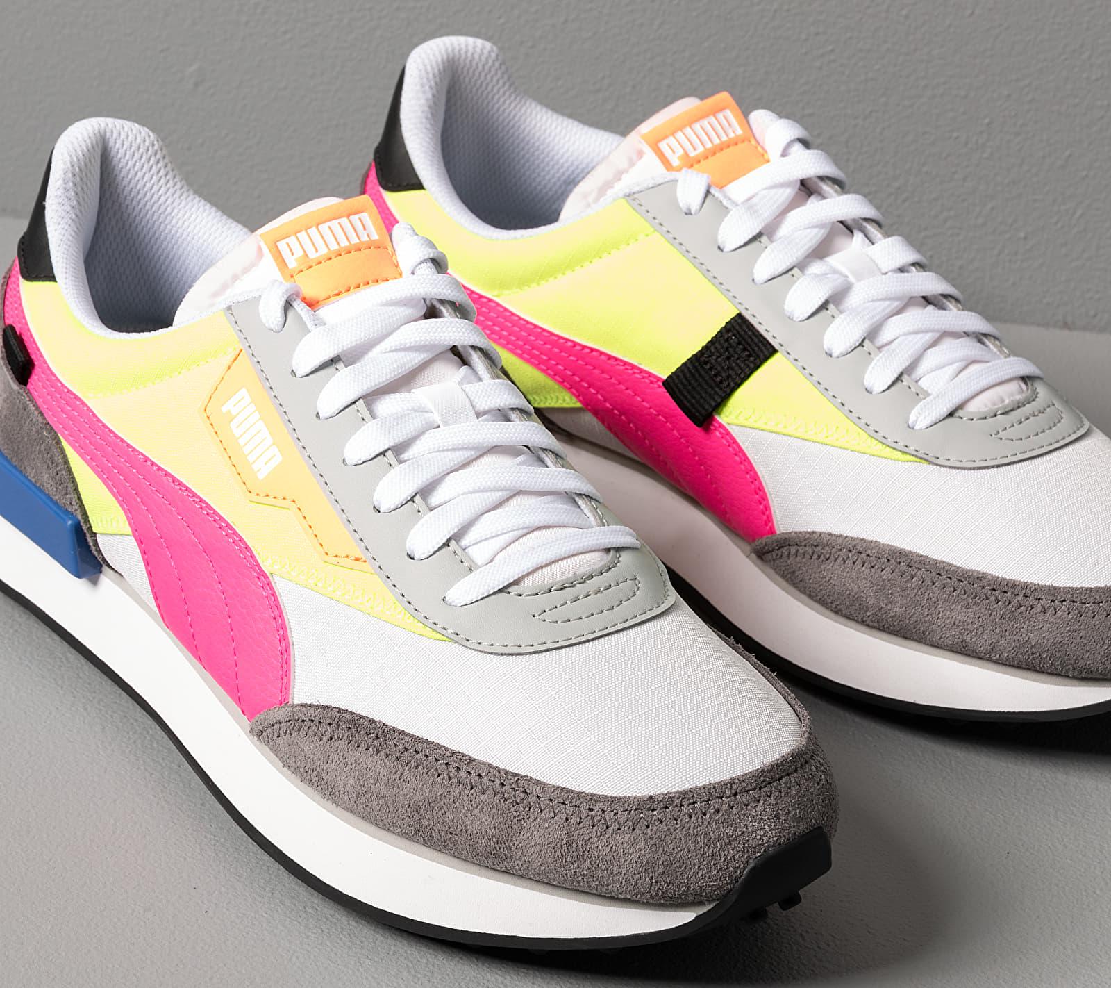 Puma Future Rider Play On White Castlerock Yellow Al Lyst At