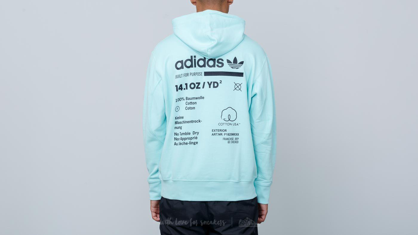 adidas Originals Adidas Kaval Hoodie Turquoise in Blue for Men | Lyst