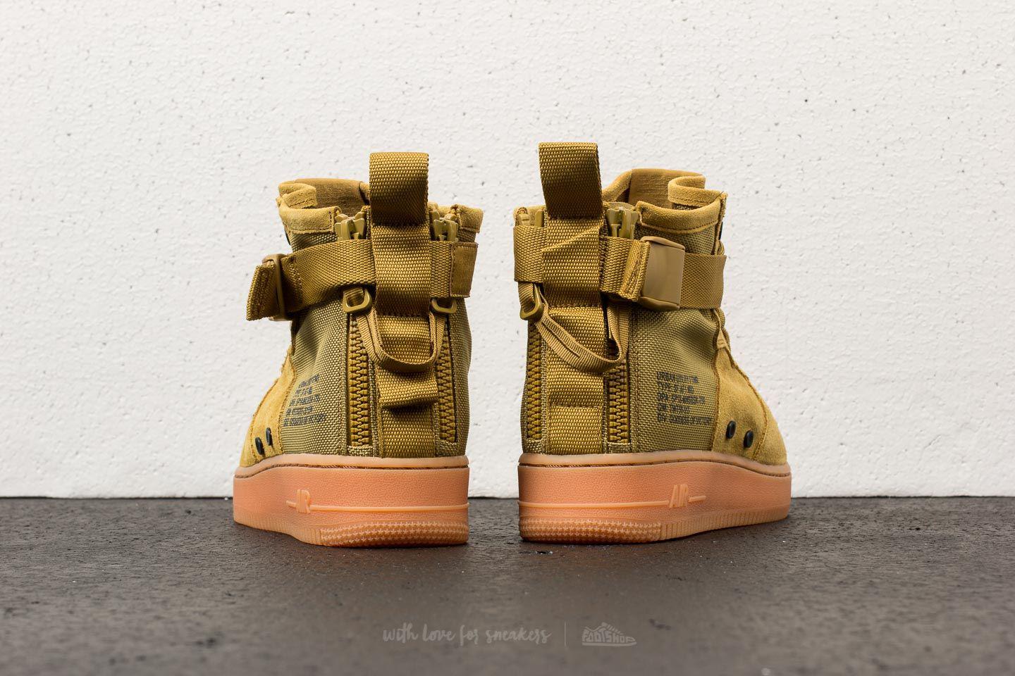 Nike Suede Sf Air Force 1 Mid Desert Moss/ Desert Moss for Men - Lyst